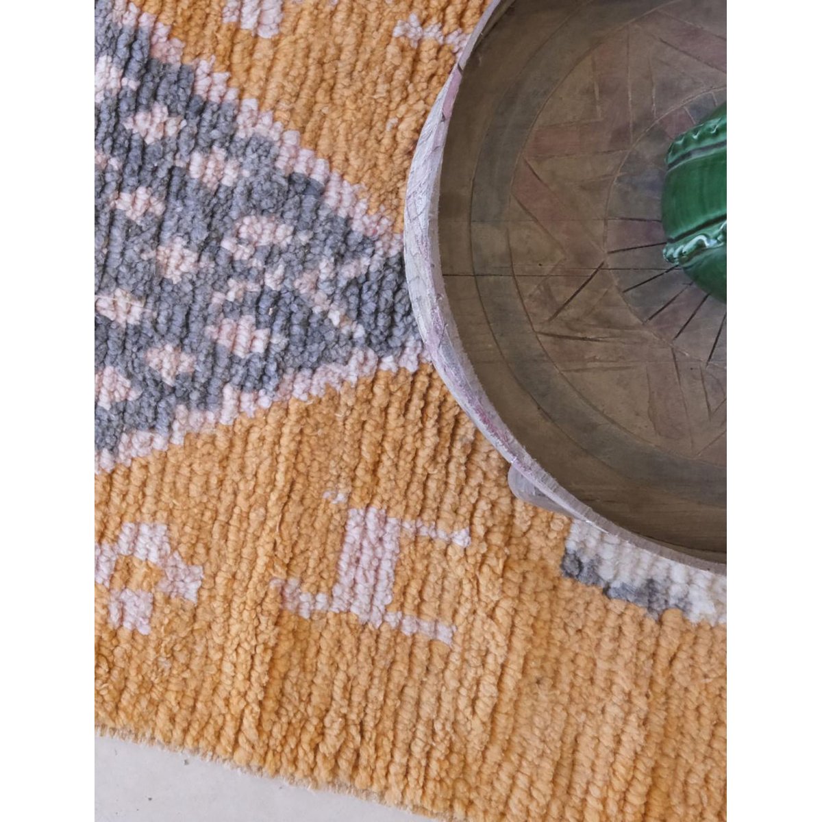 Tapis de couloir Berbere marocain pure laine 77 x 375 cm orange terre cuite, AFK LIVING