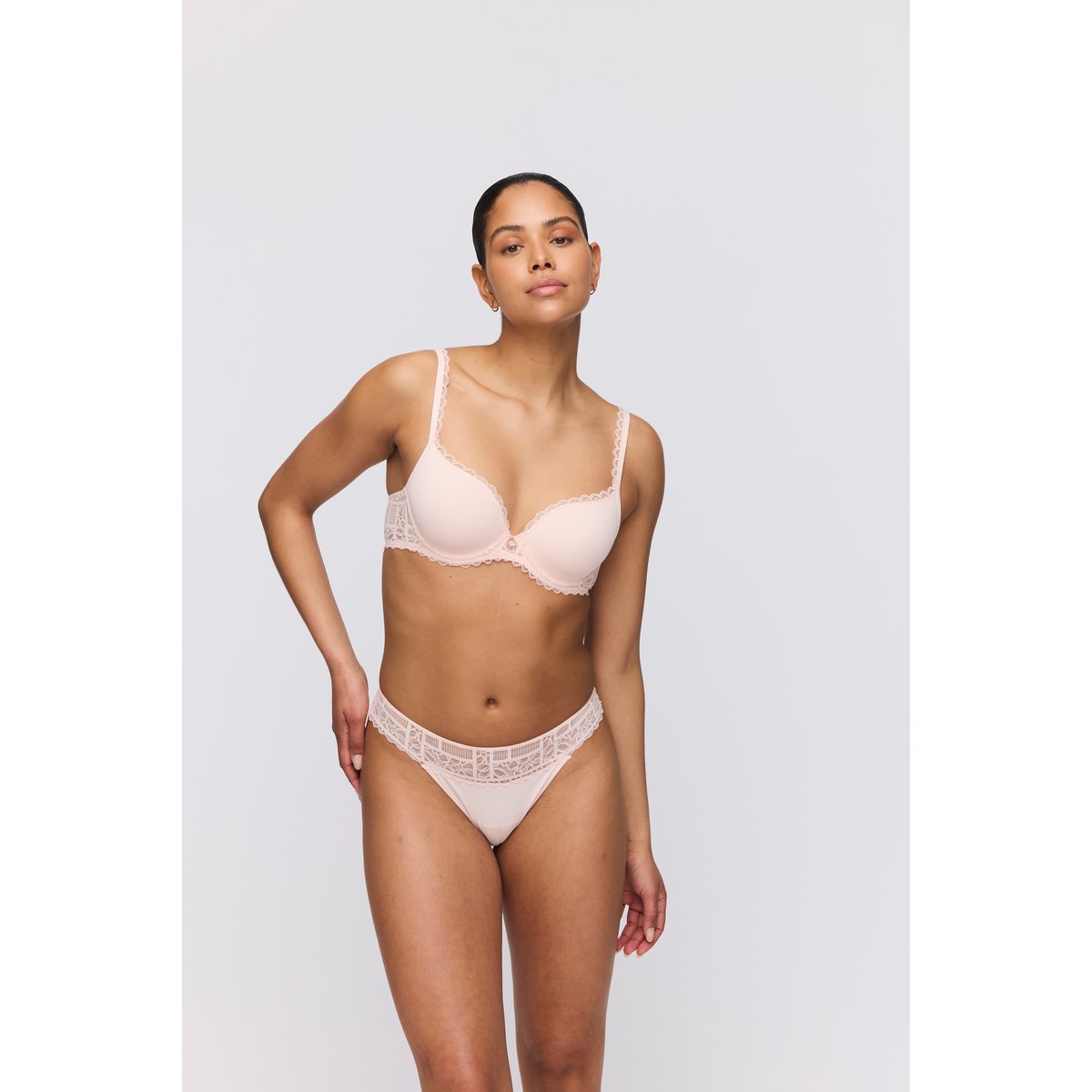 Soutien gorge rembourré - forme coeur JADEI rose - glossy pink, MARIE JO