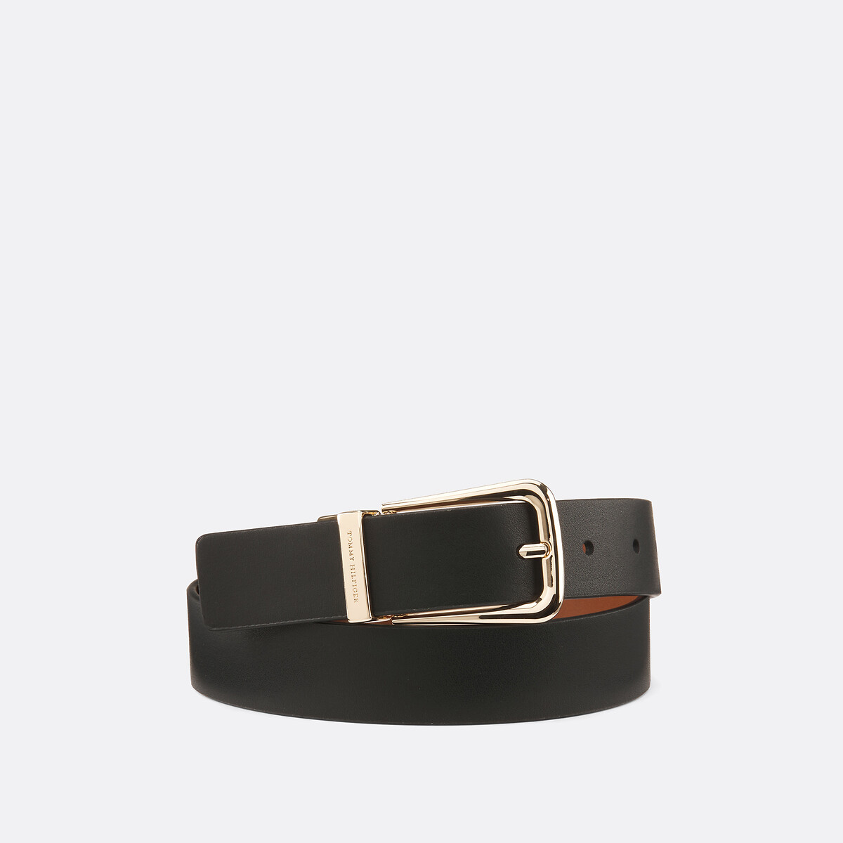 Ceinture en cuir réversible Libre 3.0 noir/marron, TOMMY HILFIGER