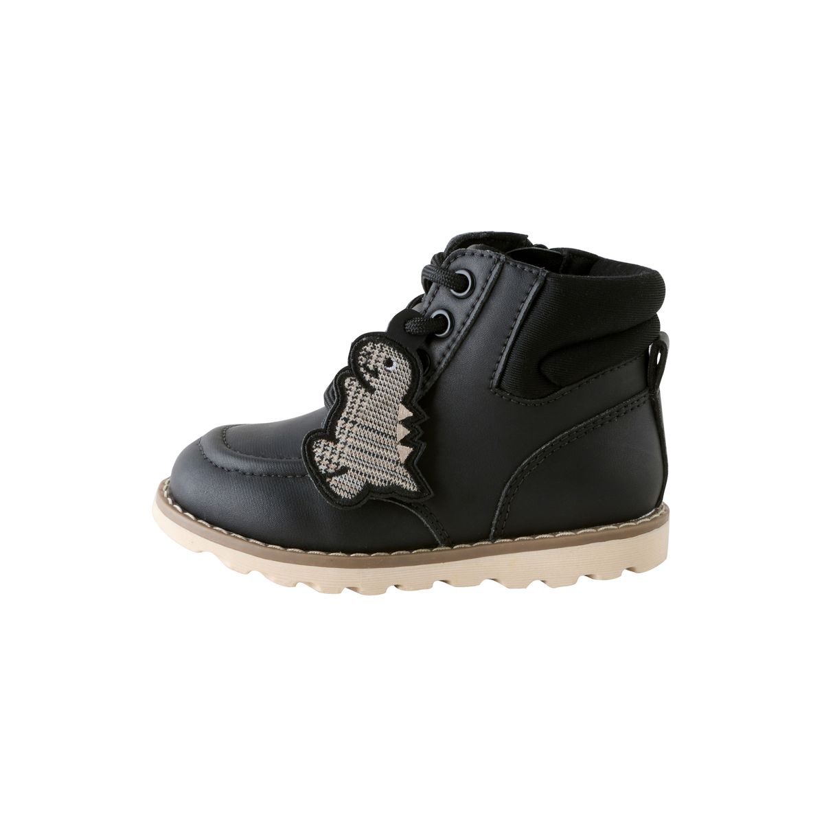 Bottines à lacets dinosaure noir, NEXT