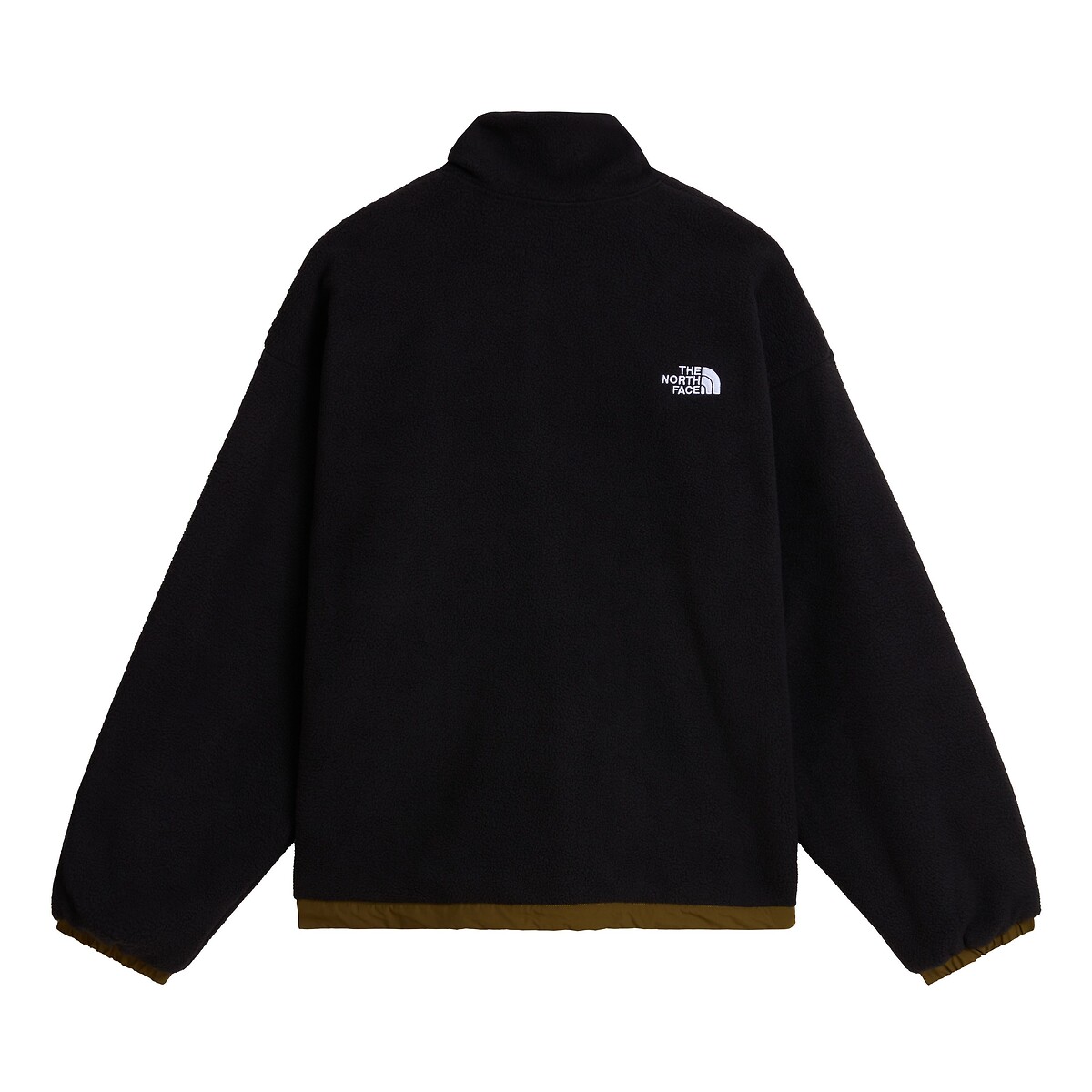 Sweat zippé col montant noir/camel, THE NORTH FACE