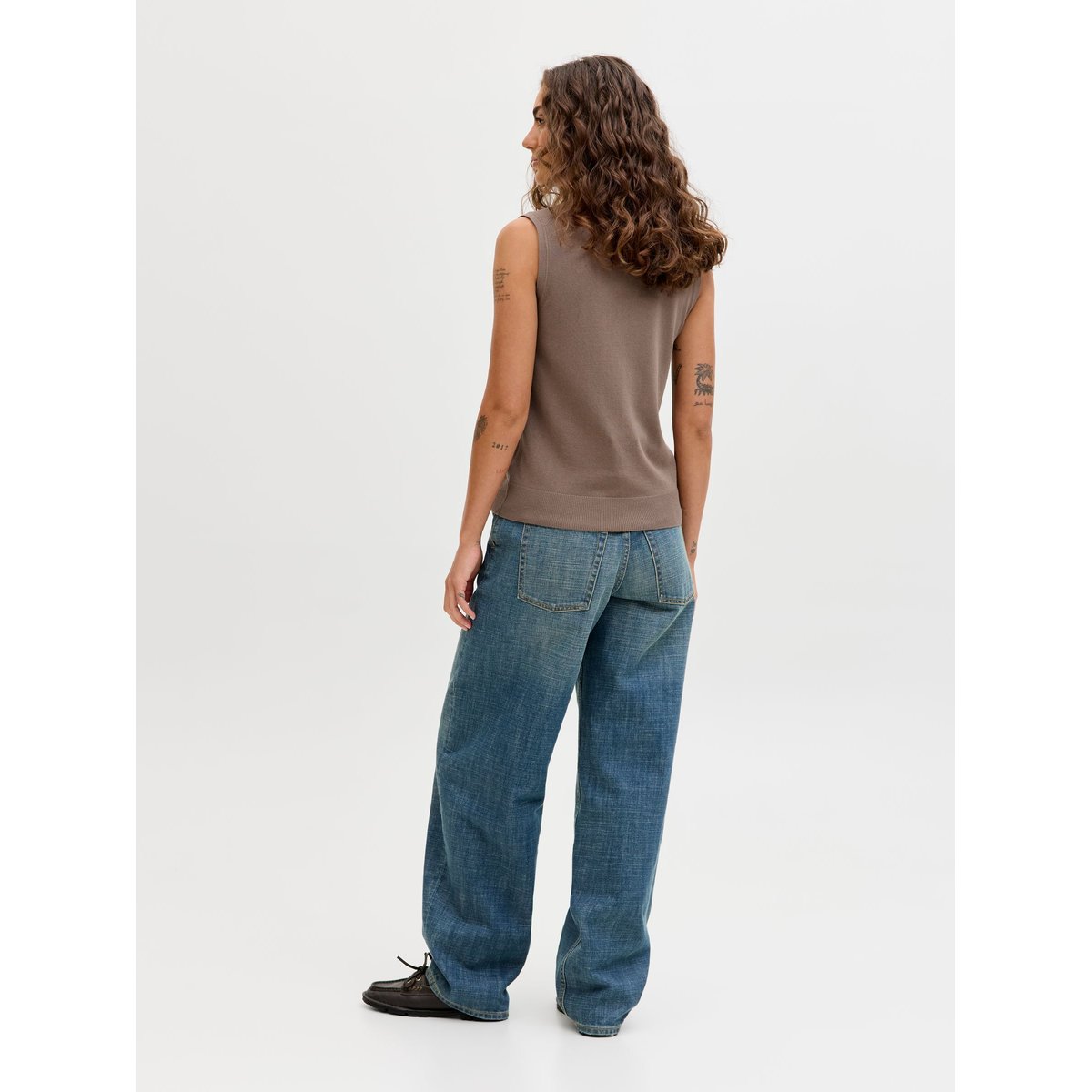 Gilet marron - brown lentil 1, JJXX