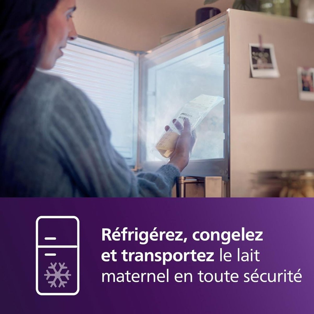 Lot de sachets de conservation blanc, PHILIPS AVENT