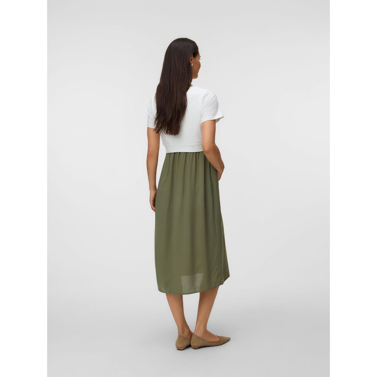 Robe oil green, MAMA LICIOUS