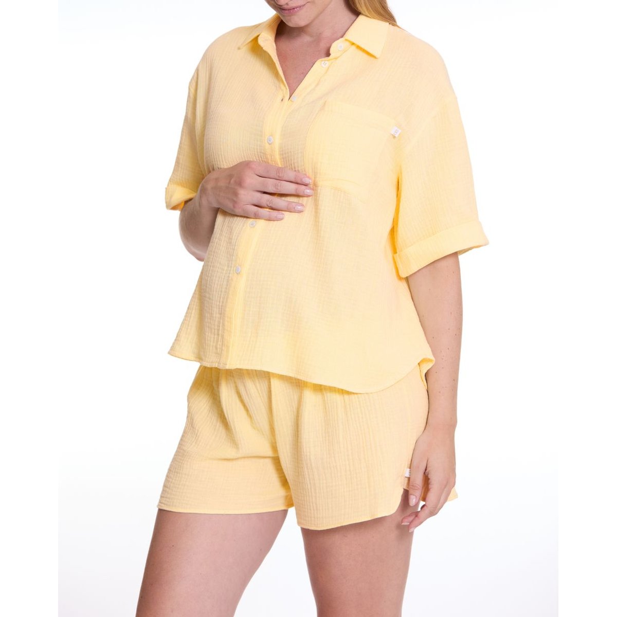 Pyjashort de maternité Ice cream vanille, CACHE COEUR