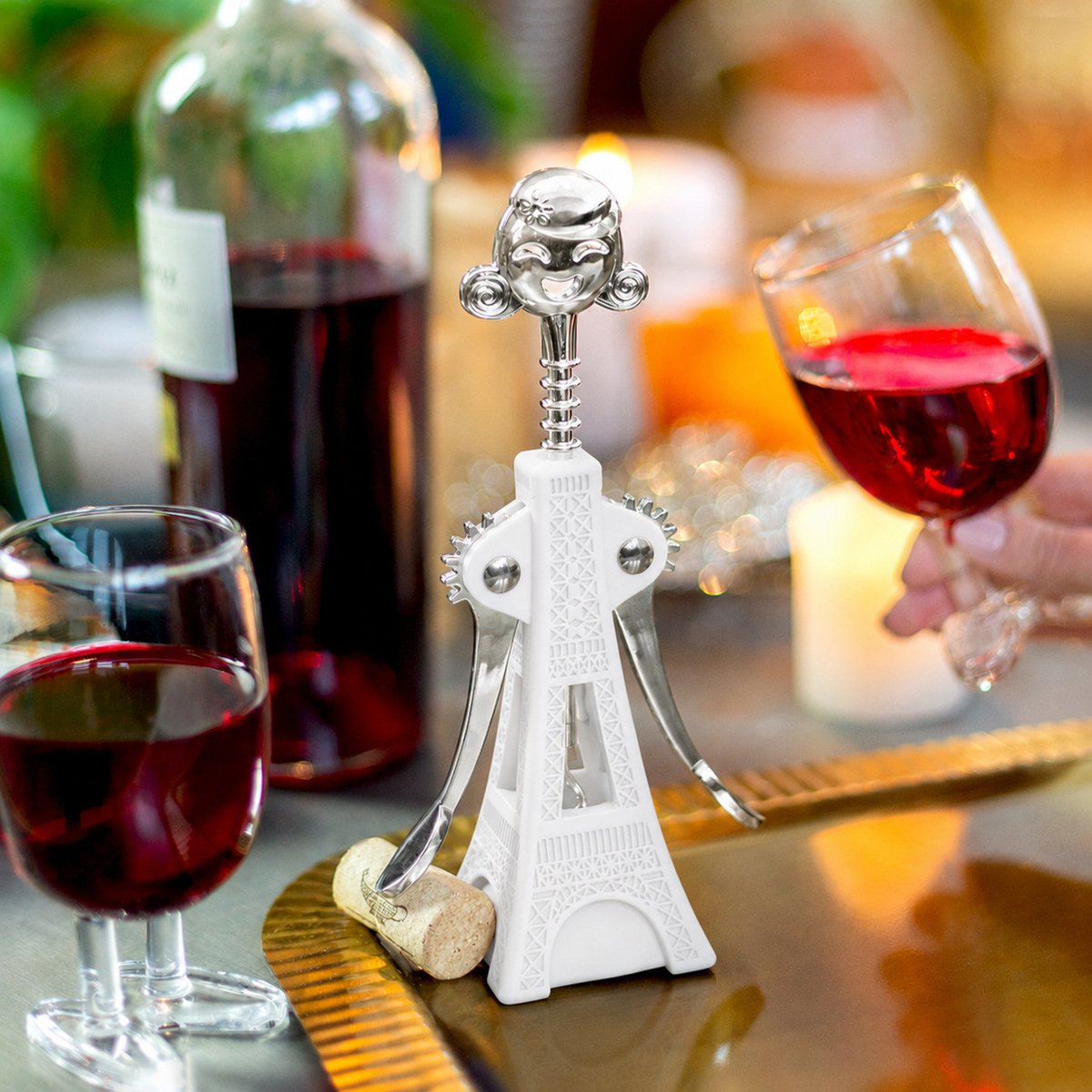 Tirebouchon Cheers Tower blanc, PYLONES