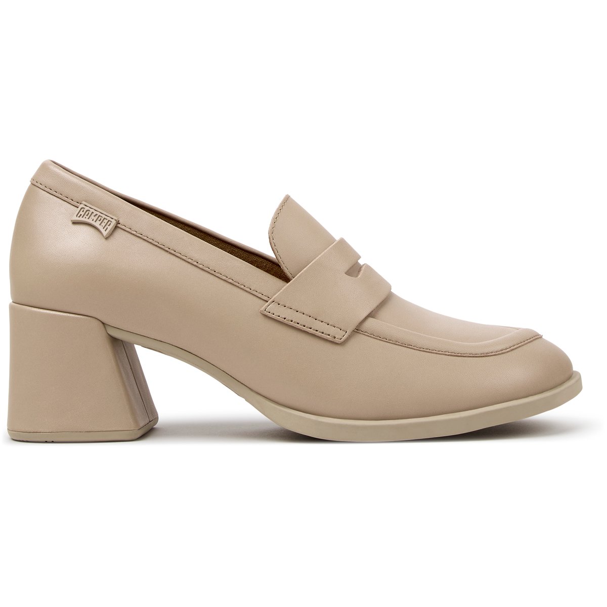 Mocassins Kora Smooth Leather noir, CAMPER