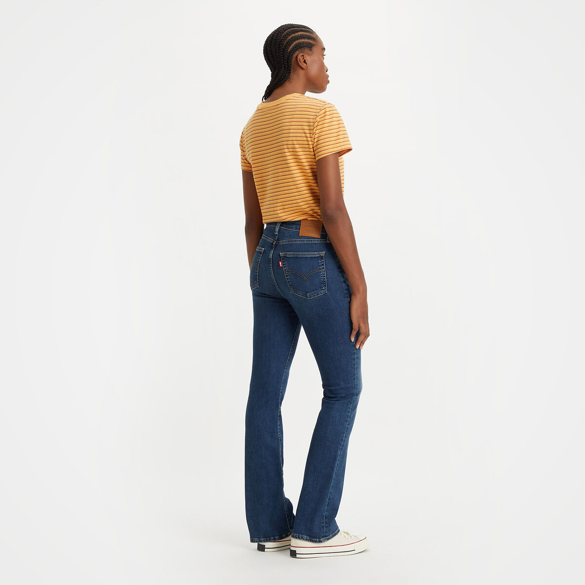 Jeans 725 Bootcut vita alta blue wave dark, LEVI'S