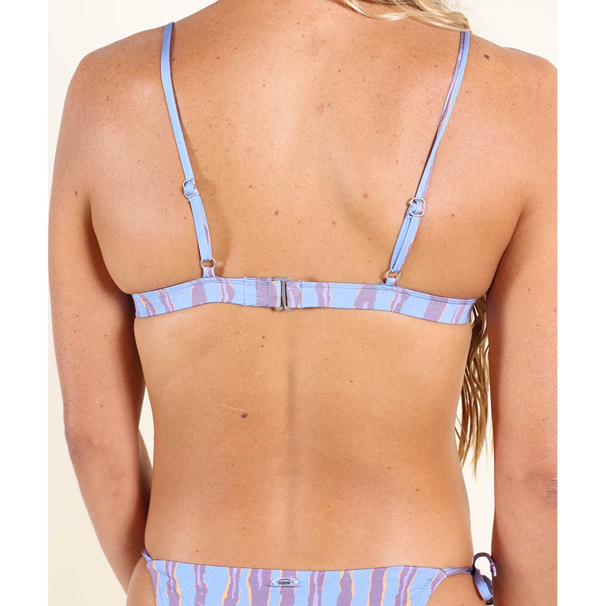 Haut de bikini triangle DISRUPTED lavender, OXBOW