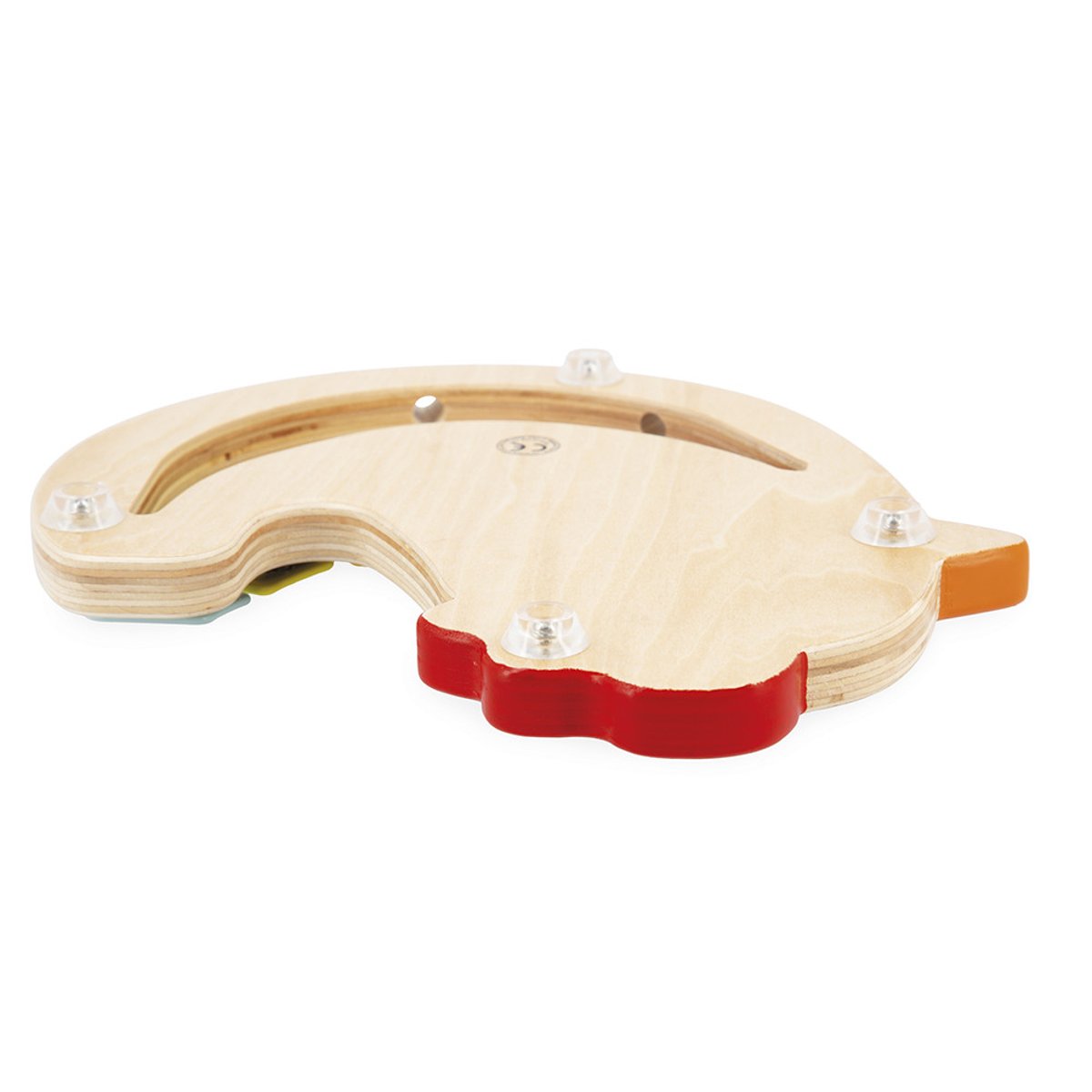 Xylophone Poulette En Bois Et Métal beige, JANOD