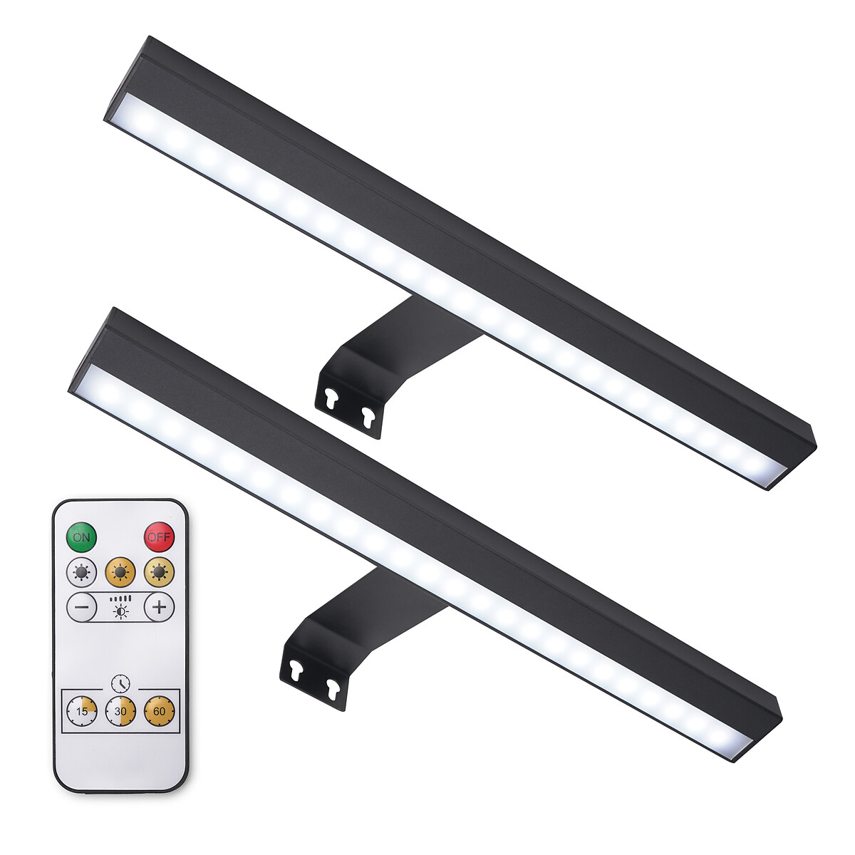 Reed Rechargeable Easy Fit Wall Light black, SO'HOME