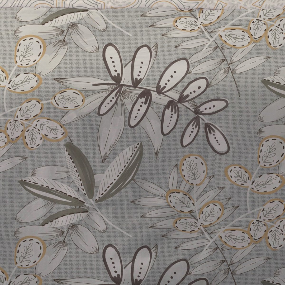 Housse de couette 240x220 ALISO + 2 taies Percale de coton multicolore, DECORATIE