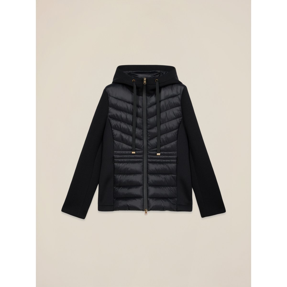 Veste matelassée légère avec détails noir, OLTRE
