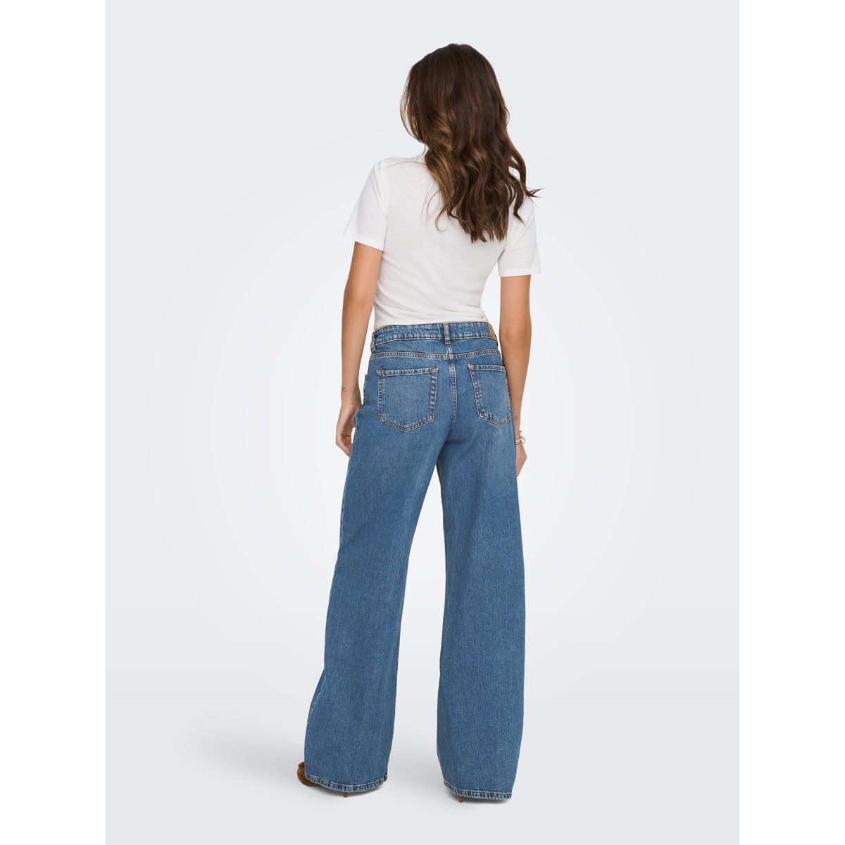 Jean À Jambe Large medium blue denim, JDY