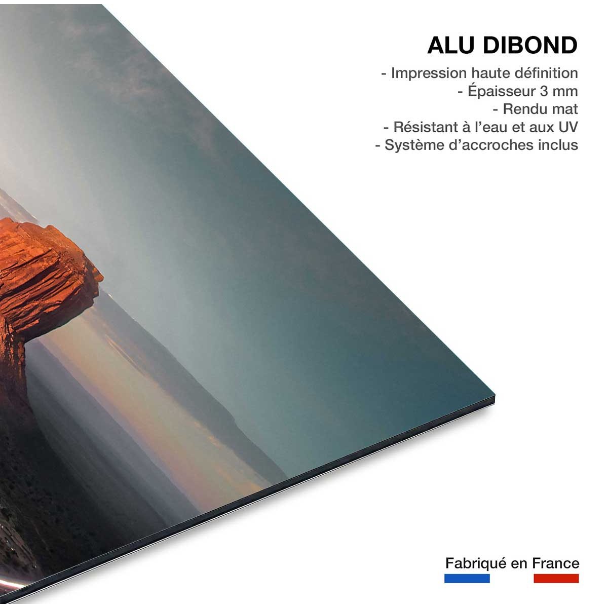 Tableau d'été le grand canyon dawn et dusk tableau alu dibond, HEXOA