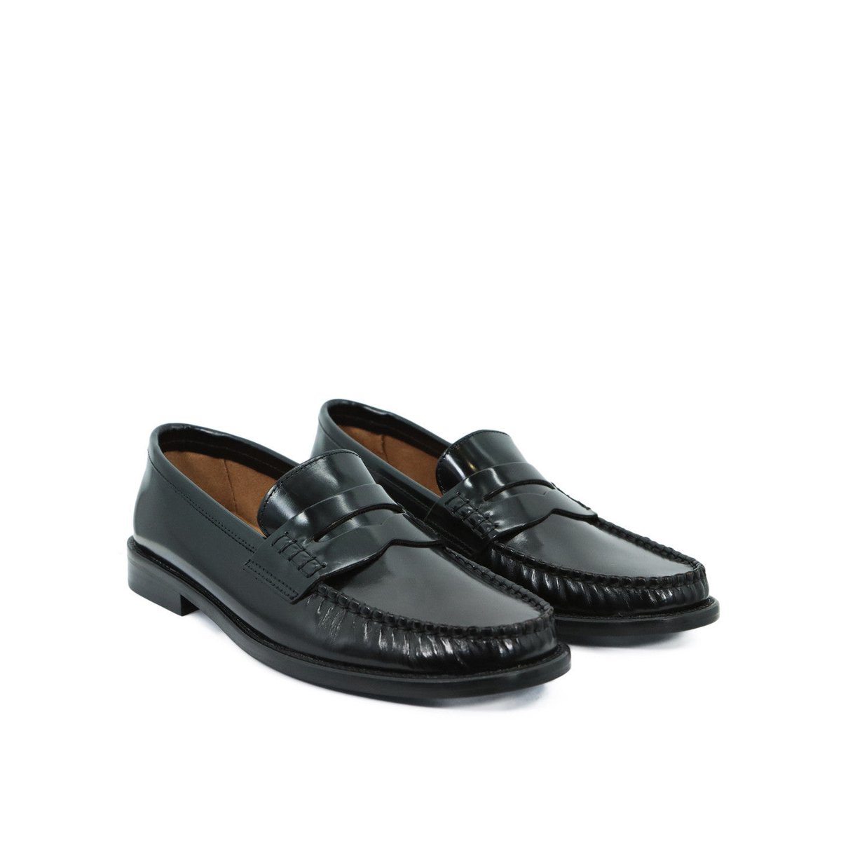 Mocassins LOUISE noir, FINSBURY