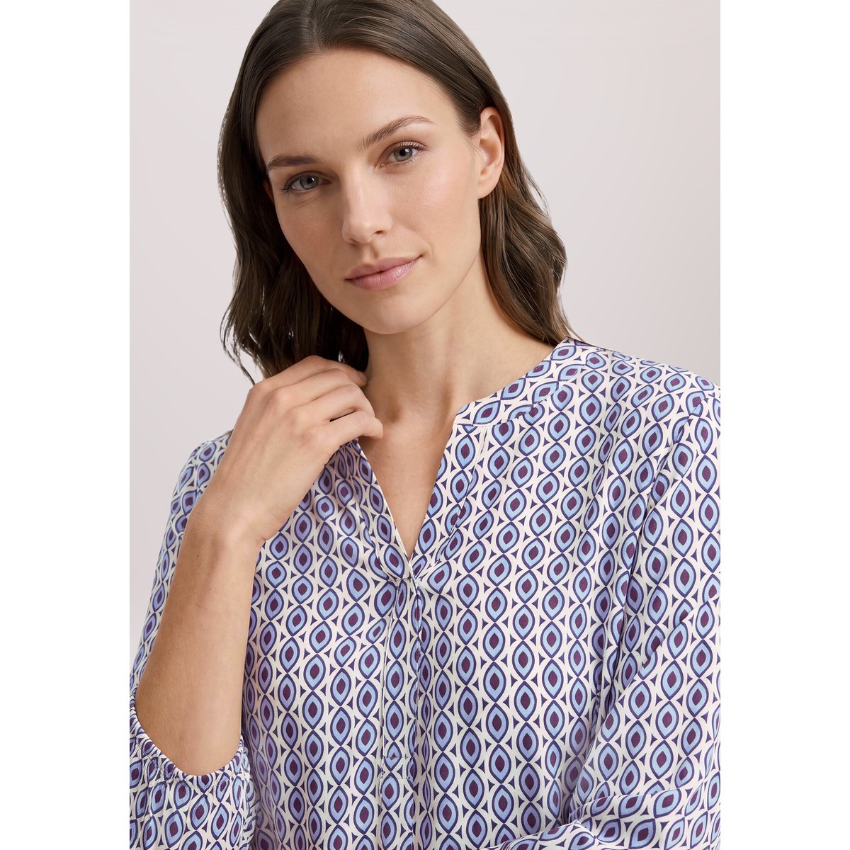 Tunique à manches 3/4 red/blue, BETTY BARCLAY