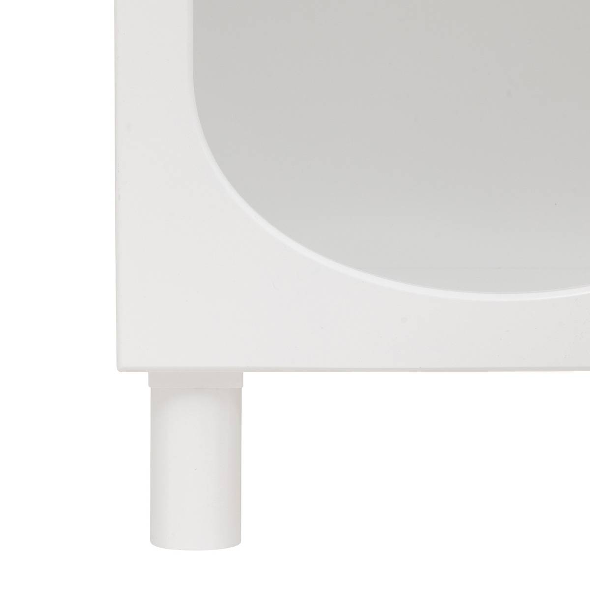 Etagère enfant 4 compartiments en pin TARA blanc, ATMOSPHERA FOR KIDS