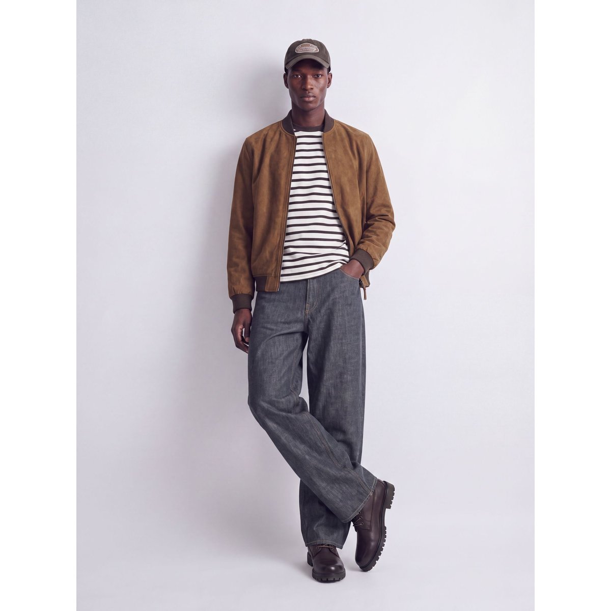 Jean À Coupe Wide grey denim, JACK & JONES
