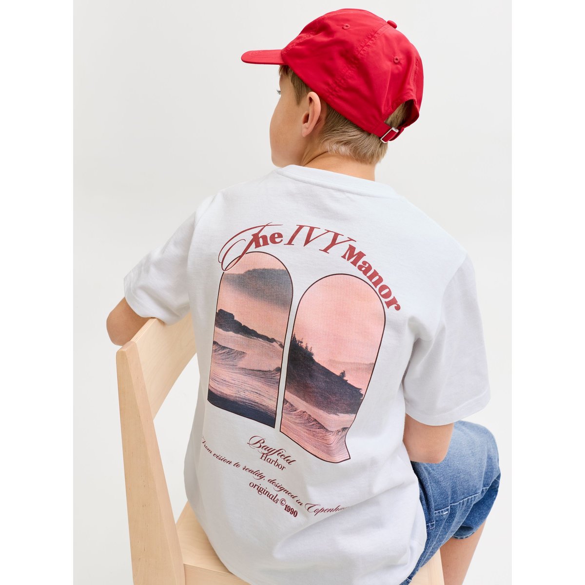 T-Shirt bright white, JACK & JONES JUNIOR