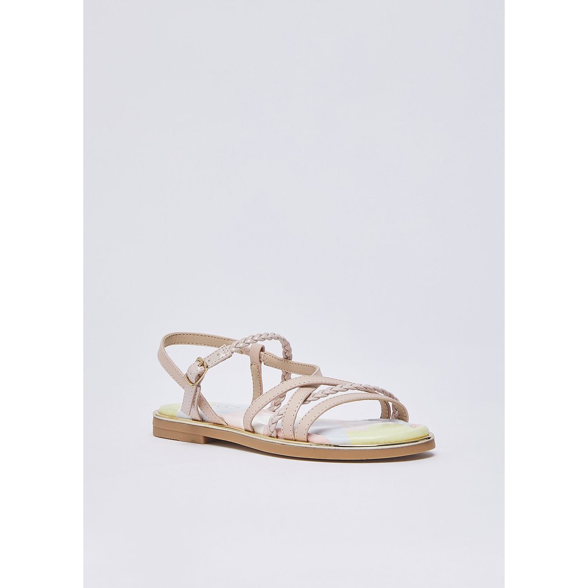 Sandales avec lanières tressées rose, LIU JO
