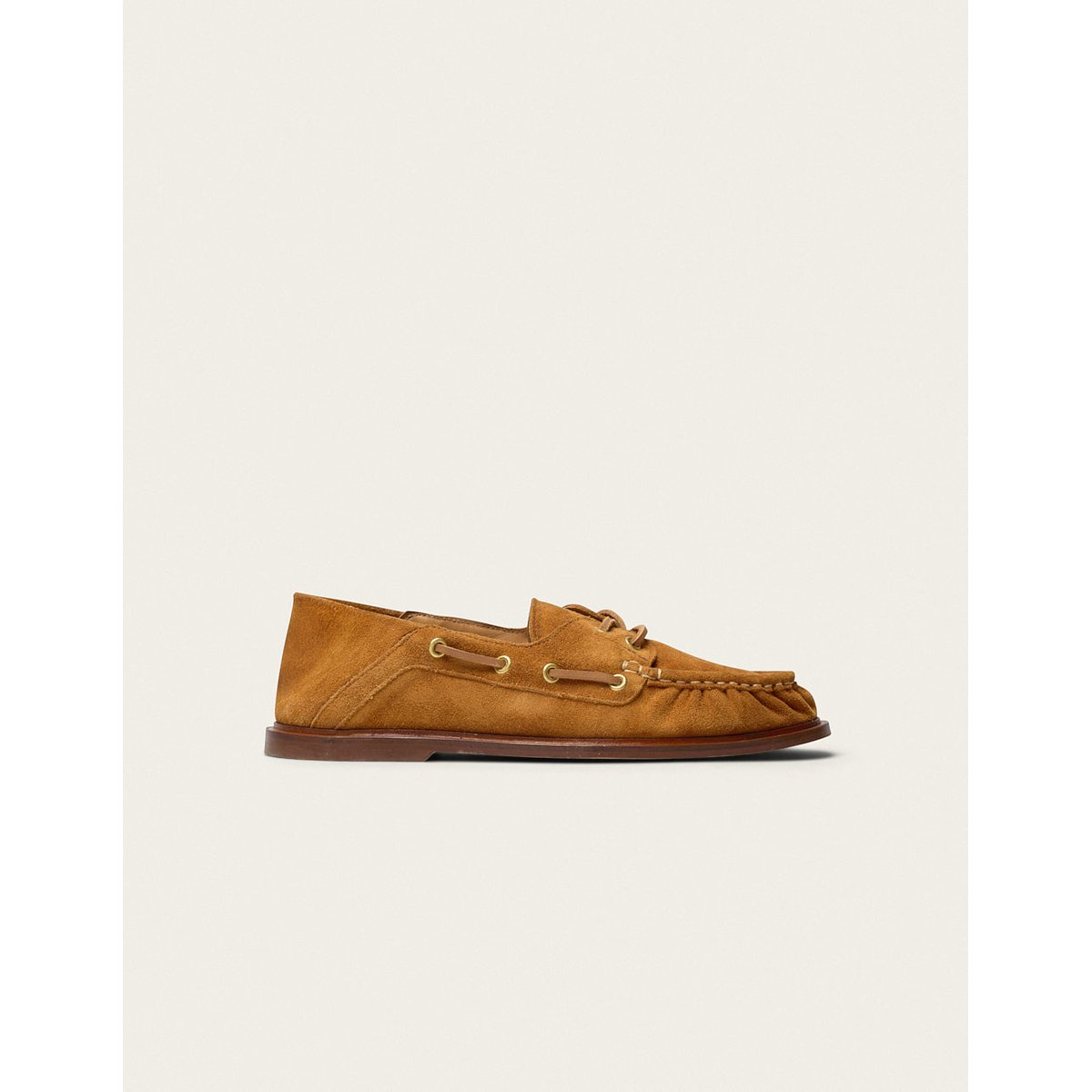 Mocassins OVEL suède ambre, ODAJE