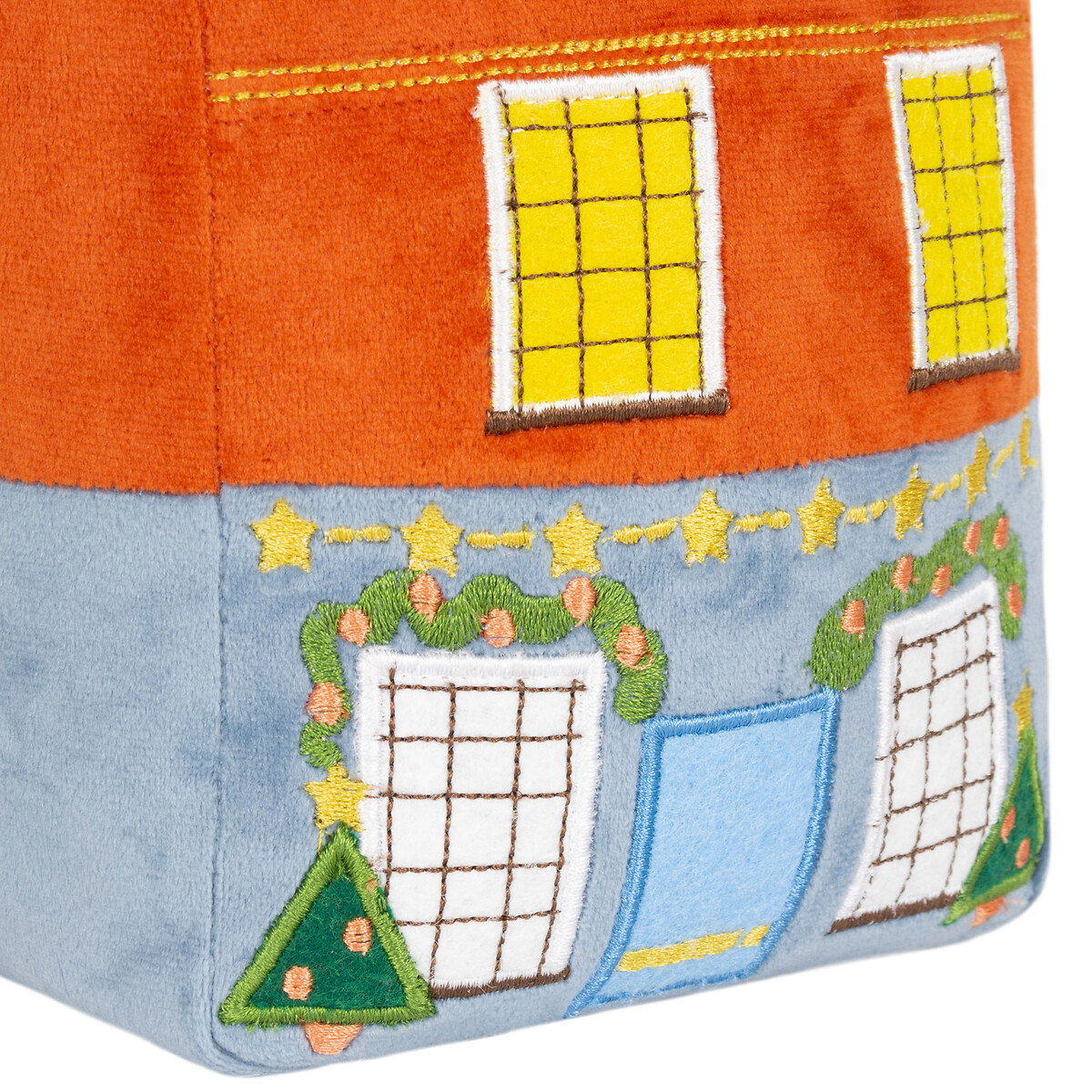 Christmas Spirit House Festive Doorstop multi-coloured, FURN.