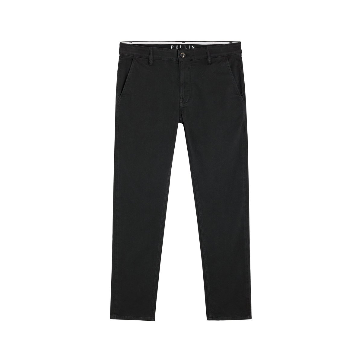 PANTALON CHINO RISE noir, PULLIN