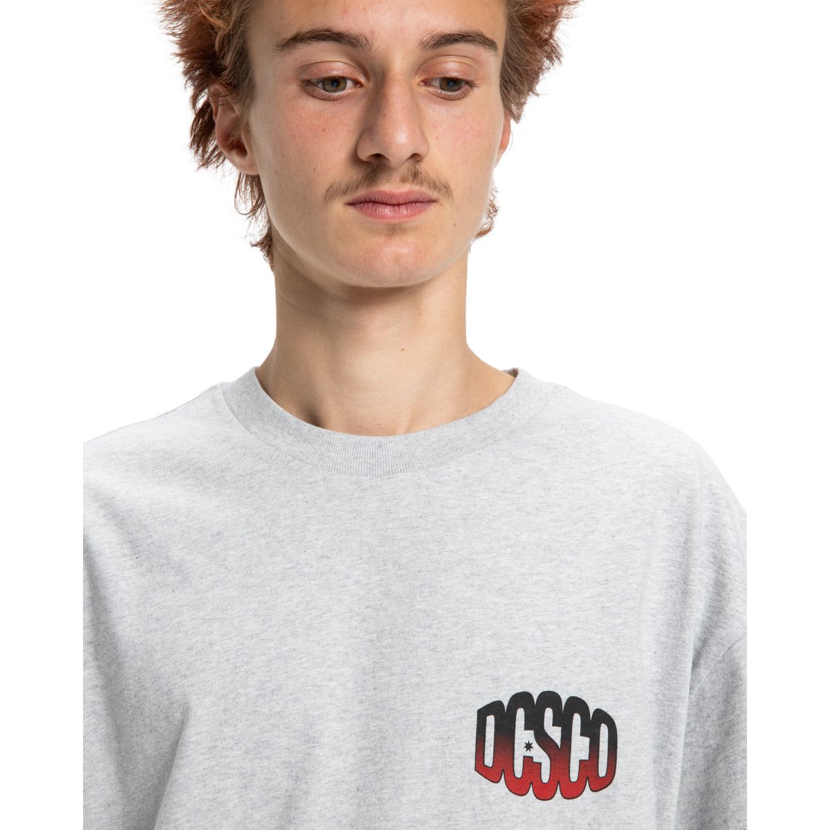 T-shirt à manches courtes SQUASH IT. gris light heather grey, DC SHOES