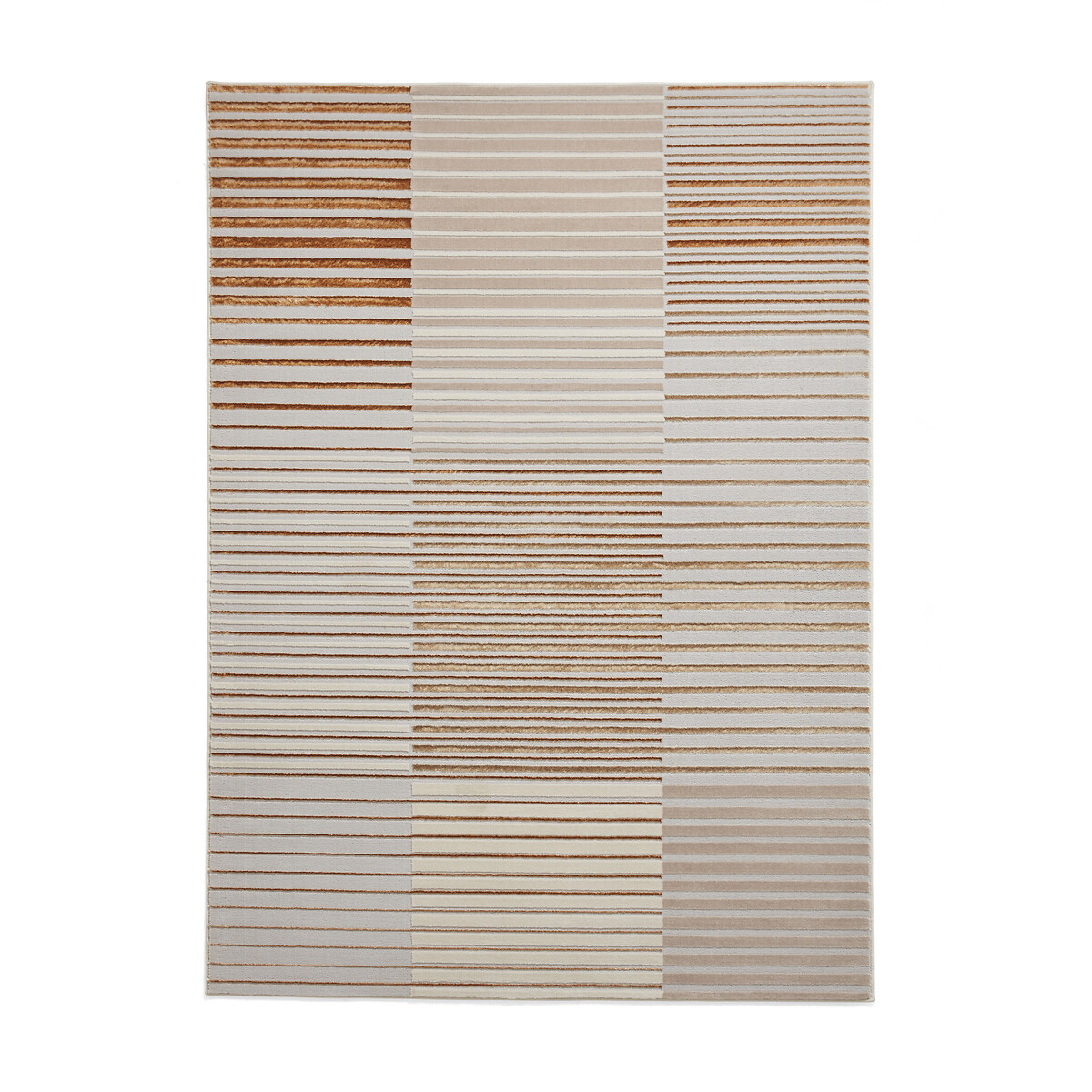 Ombre Striped Patterned Rug bronze, SO'HOME