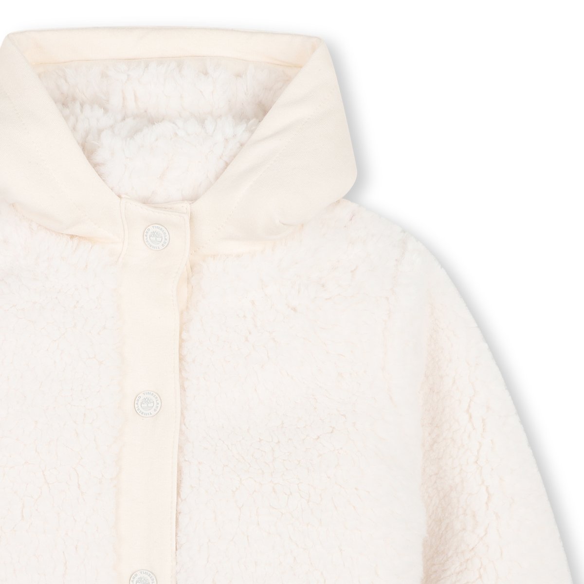 Cardigan à capuche ivoire, TIMBERLAND