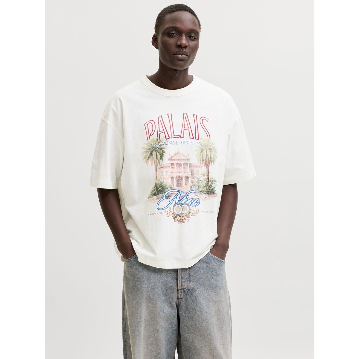 T-Shirt snow white, JACK & JONES