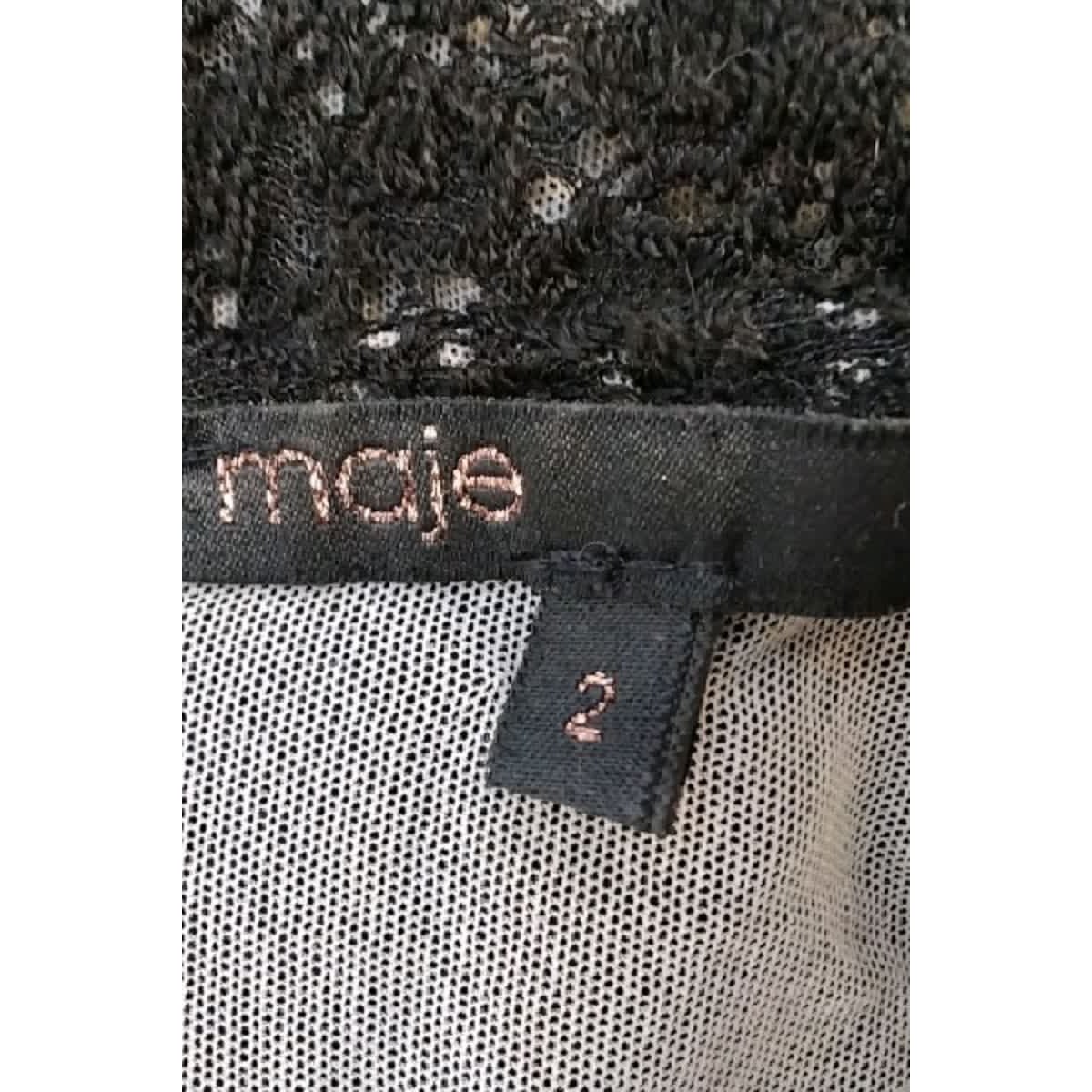 Robe - Très Bon État noir, MAJE