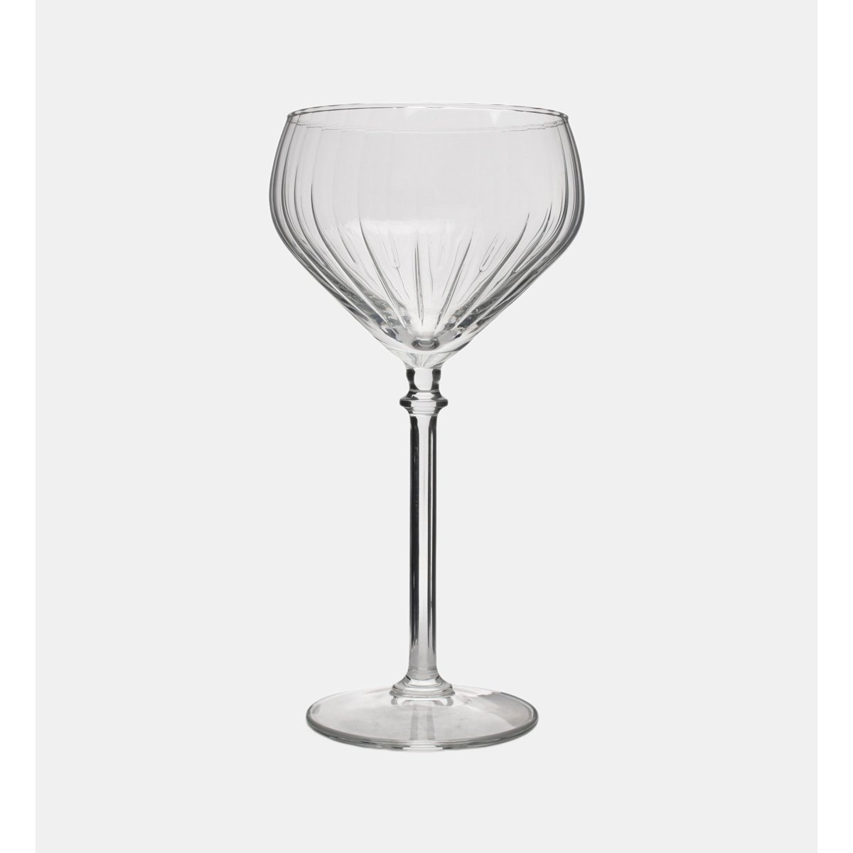 Lot de 4 verres à pied transparent, BONBISTRO