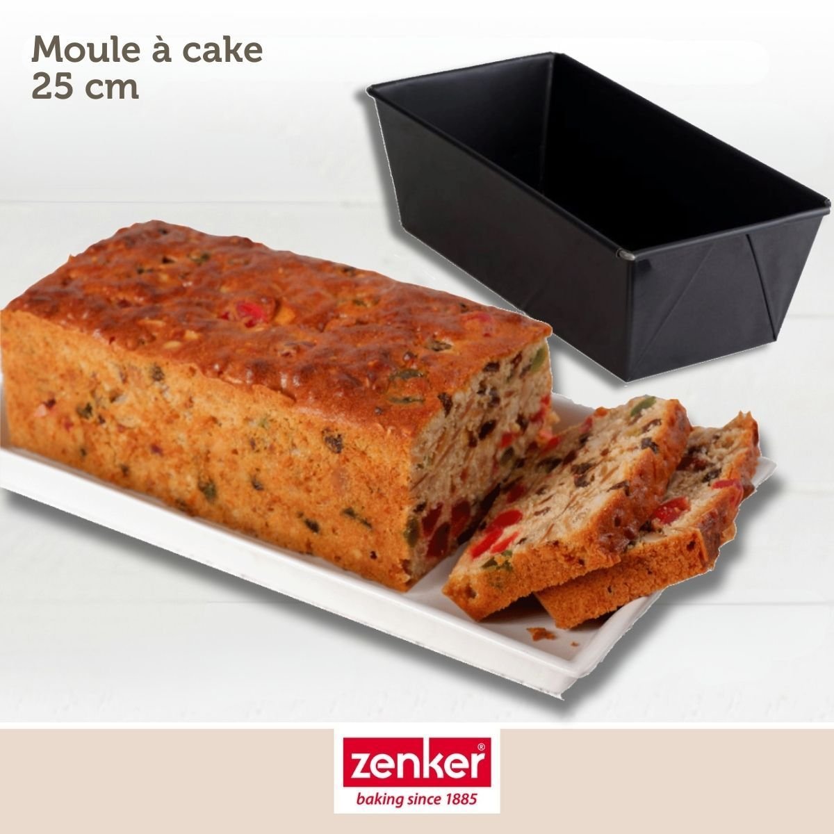 Set de 4 ustensiles de pâtisserie moule à gâteaux 2 bols PURE noir, ZENKER