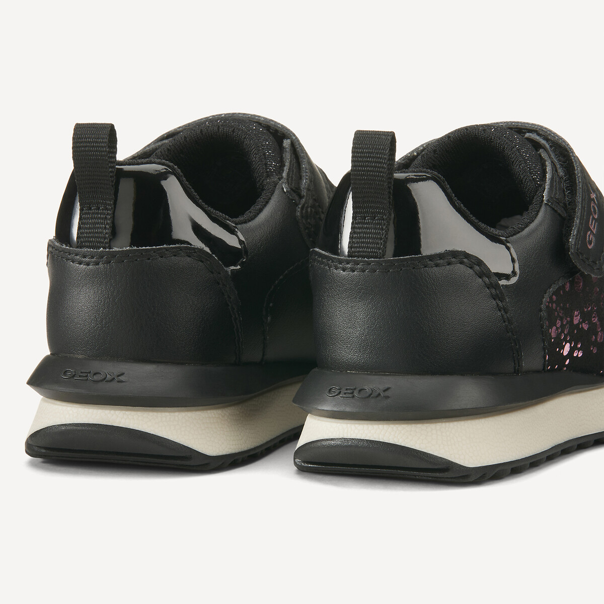 Zapatillas deportivas transpirables, FASTICS negro/violeta , GEOX