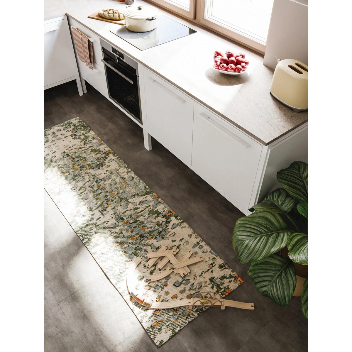 Tapis de couloir CASA multicouleur, BENUTA 