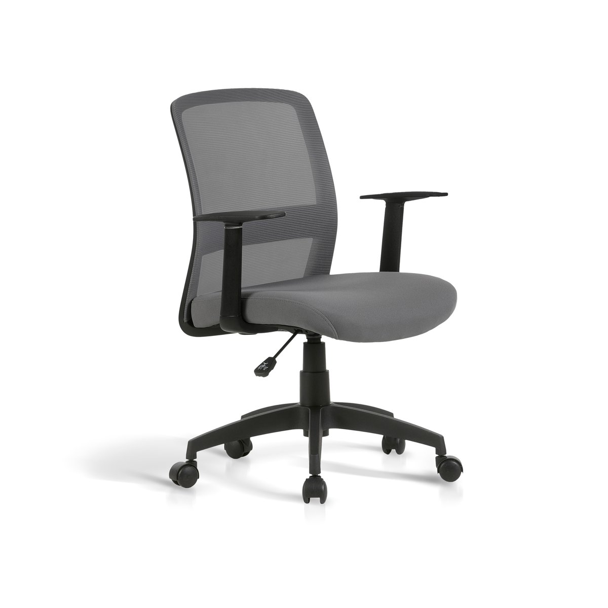 Chaise de bureau, DEVON gris, HISPANOHOGAR