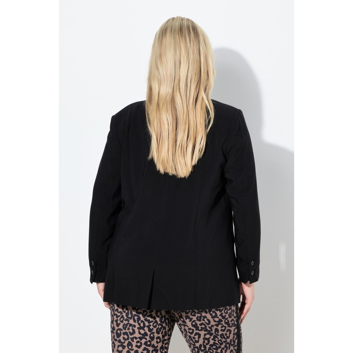 Blazer oversize noir, ULLA POPKEN