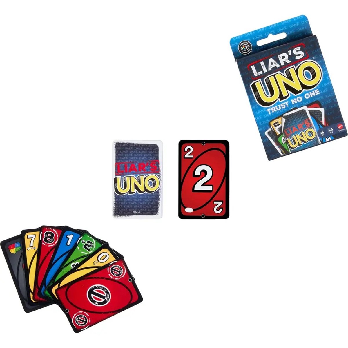 UNO Liars multicolore, MATTEL