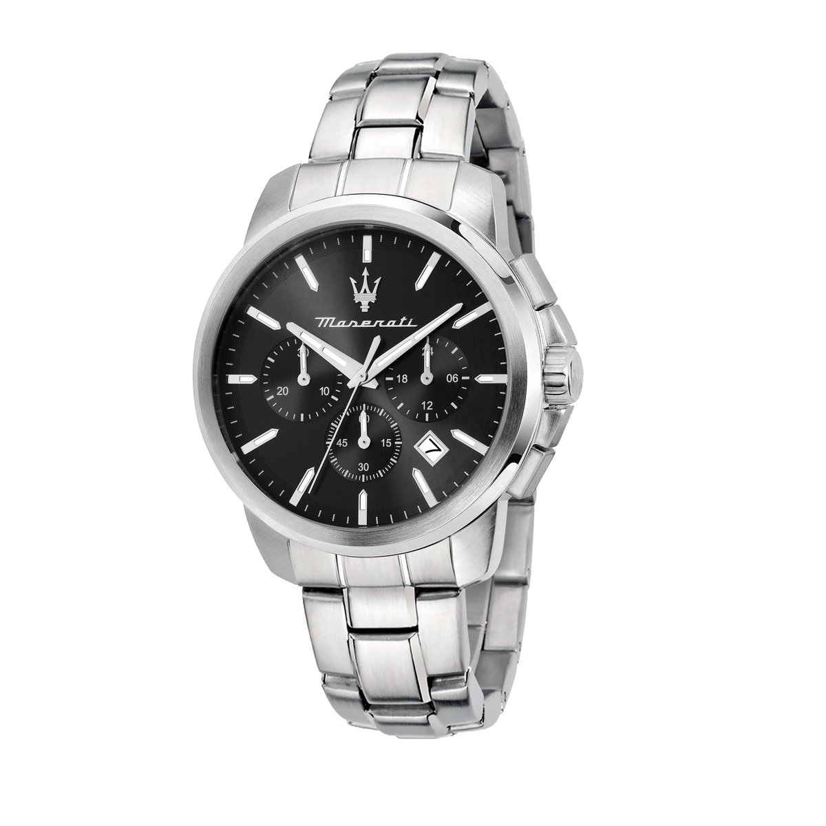 Montre-chronographe SUCCESSO noir, multi finition, MASERATI