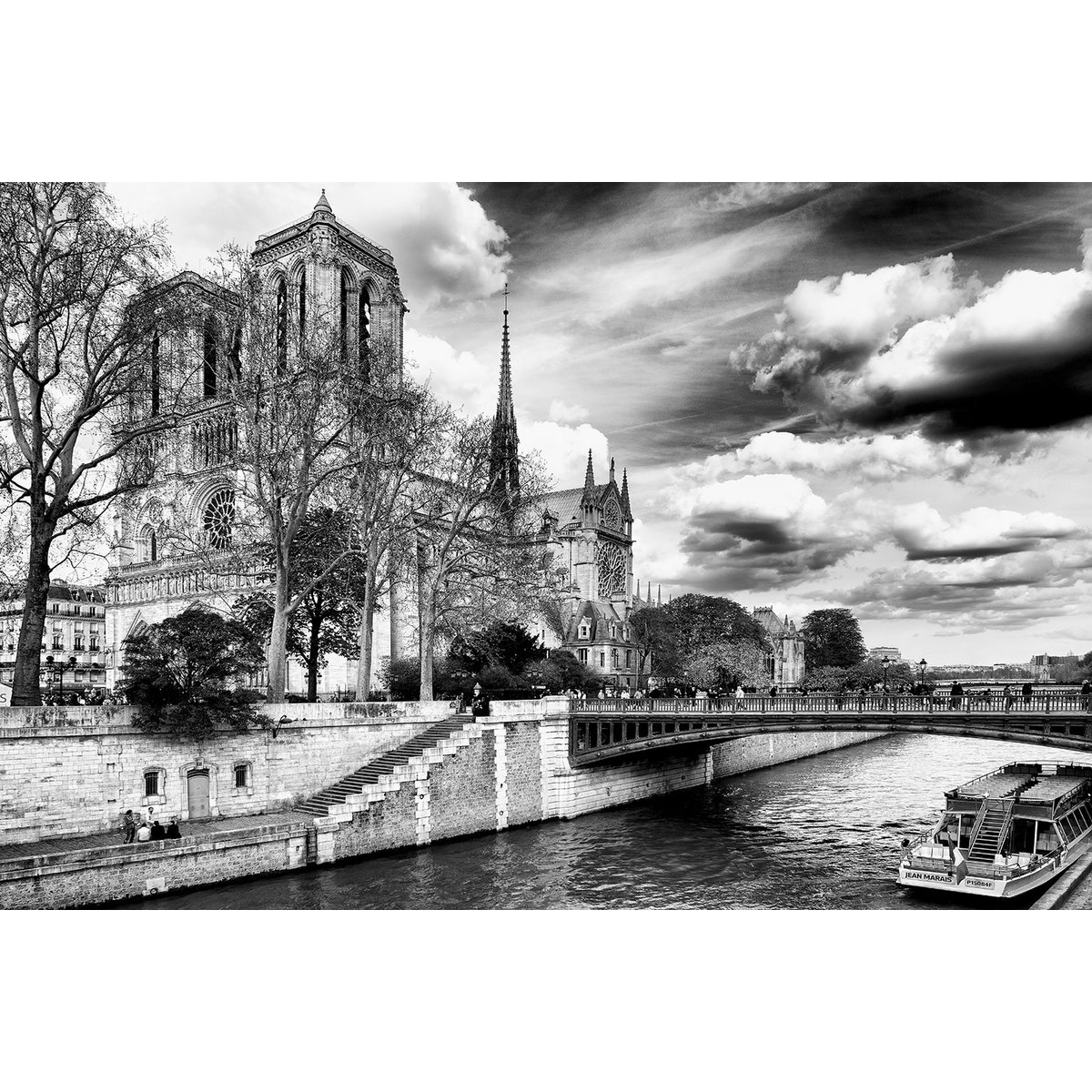 Tableau notre dame de paris tableau alu dibond, HEXOA