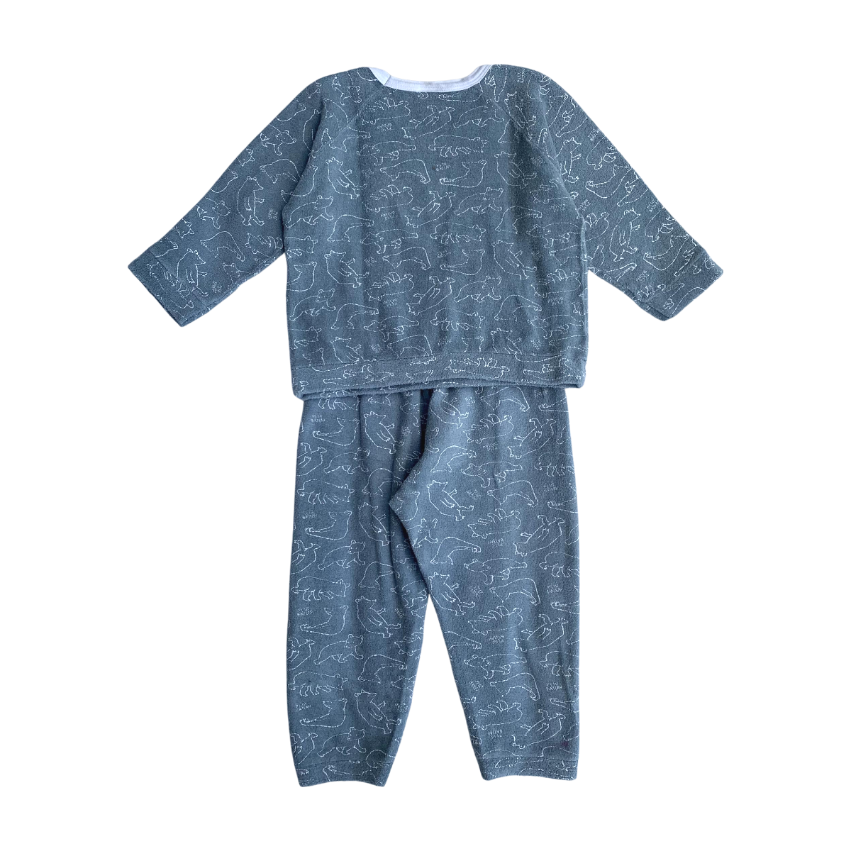 Pyjama  - Très bon état gris, PETIT BATEAU