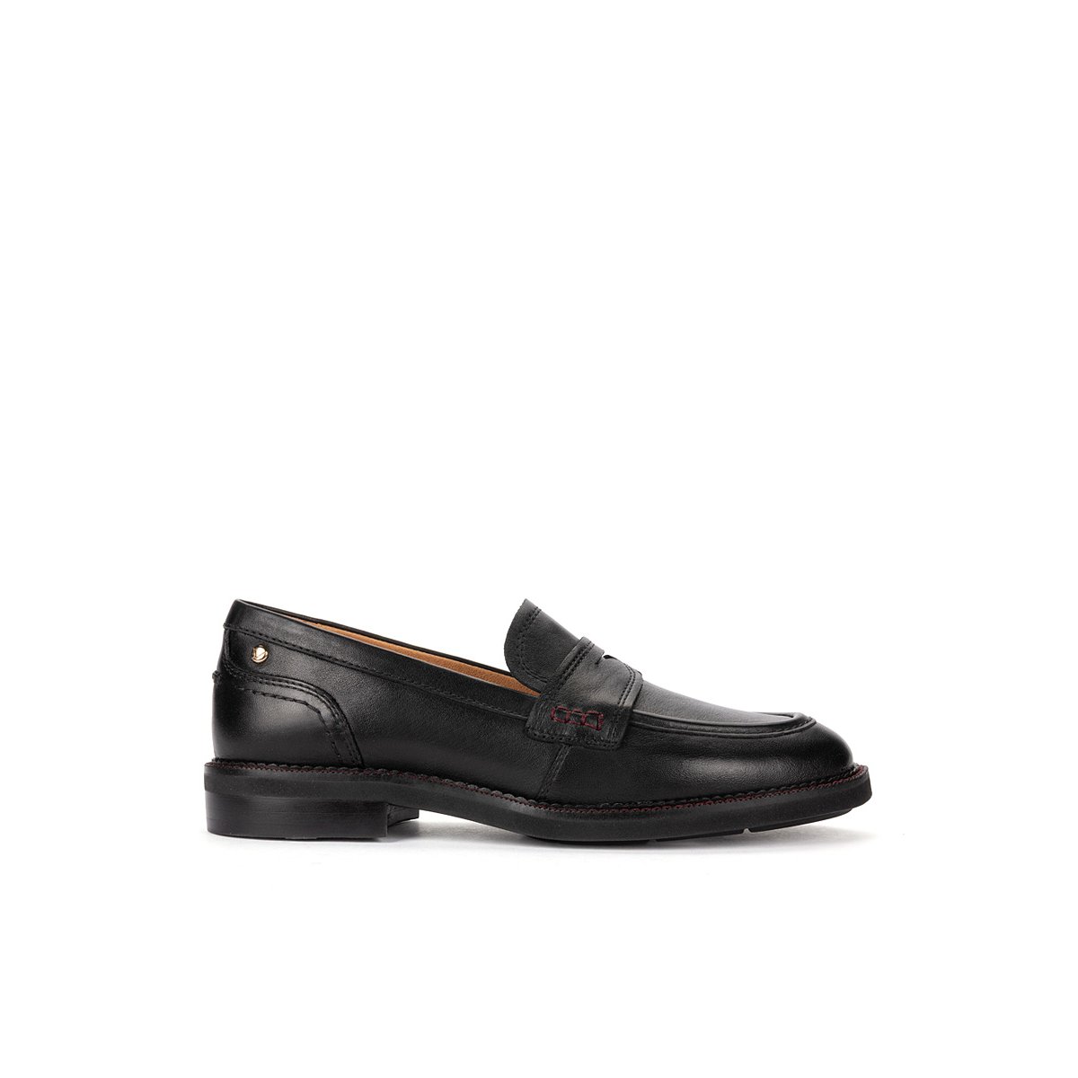 Mocassins cuir Deva black, PIKOLINOS