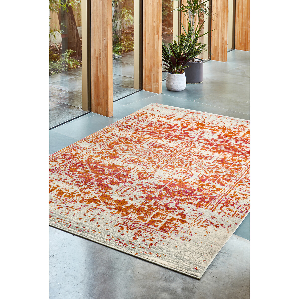 Distressed Antique Style Rug orange, SO'HOME