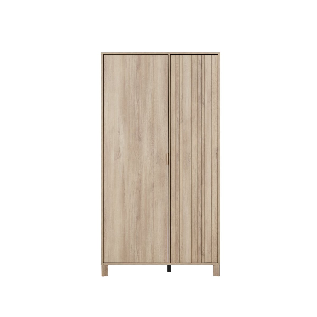 Armoire 2 portes Calypso beige, GALIPETTE