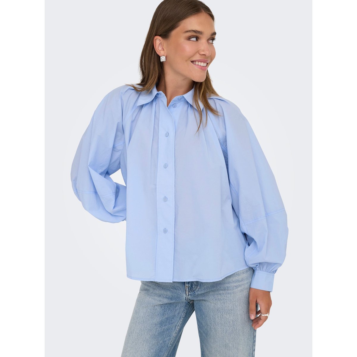 Chemise cashmere blue 1, ONLY