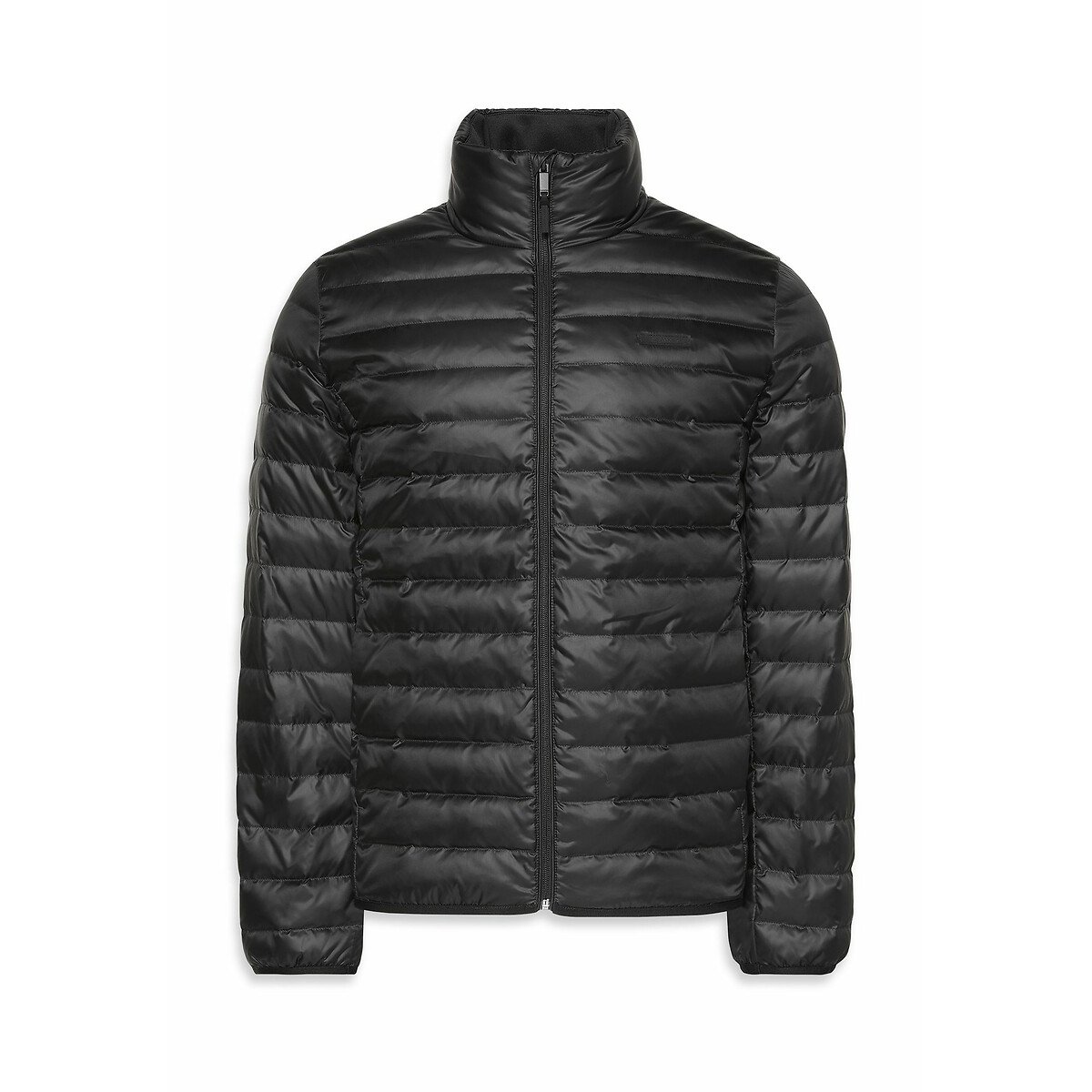 High Neck Padded Jacket black, CALVIN KLEIN