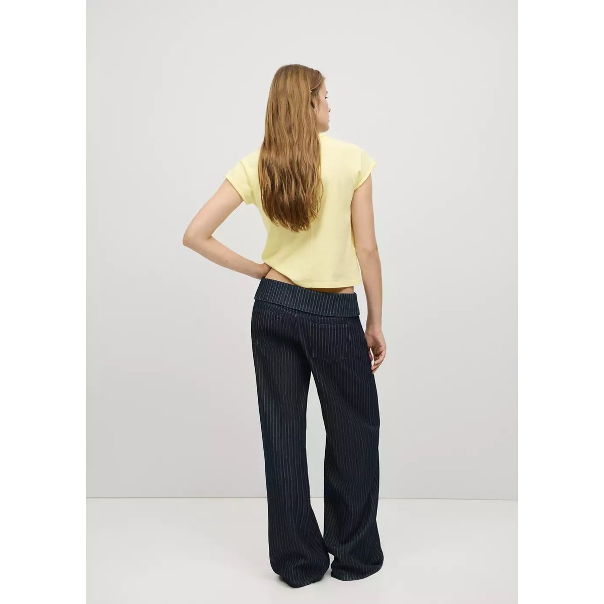 T-shirt raglan manches courtes jaune, MANGO TEEN