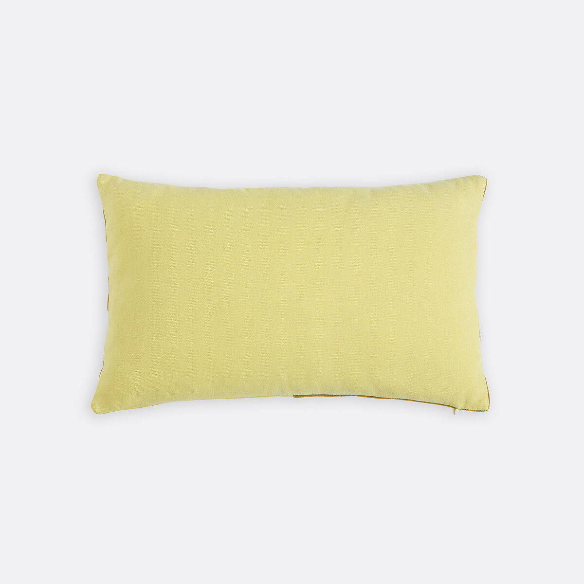 Tabaka Velour Cushion Cover absinthe yellow, LA REDOUTE INTERIEURS
